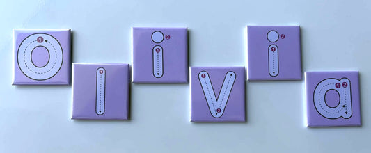 Name Tracing Magnet Set