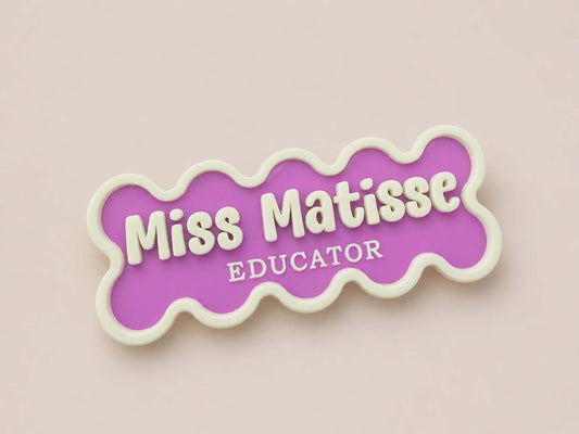 Name Badge With Border