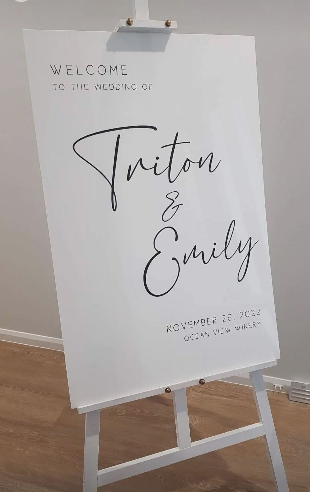 Wedding Sign Hire