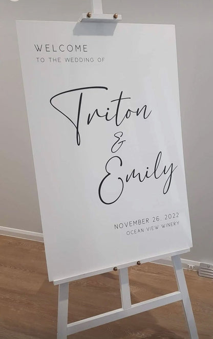 Wedding Sign Hire