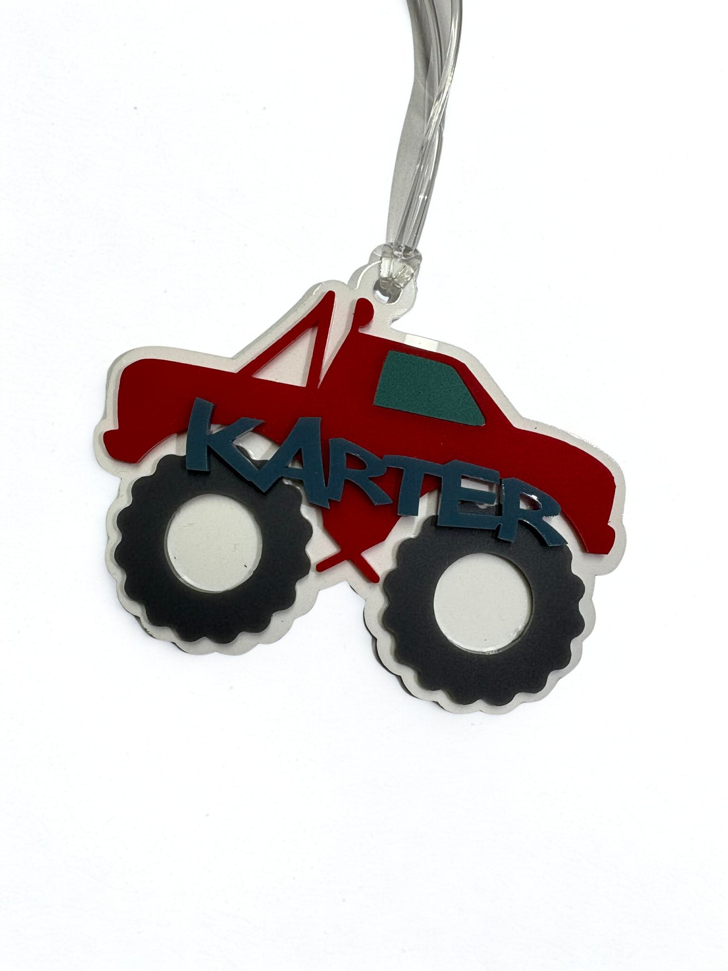 Personalised Acrylic Keyrings/Bag tags