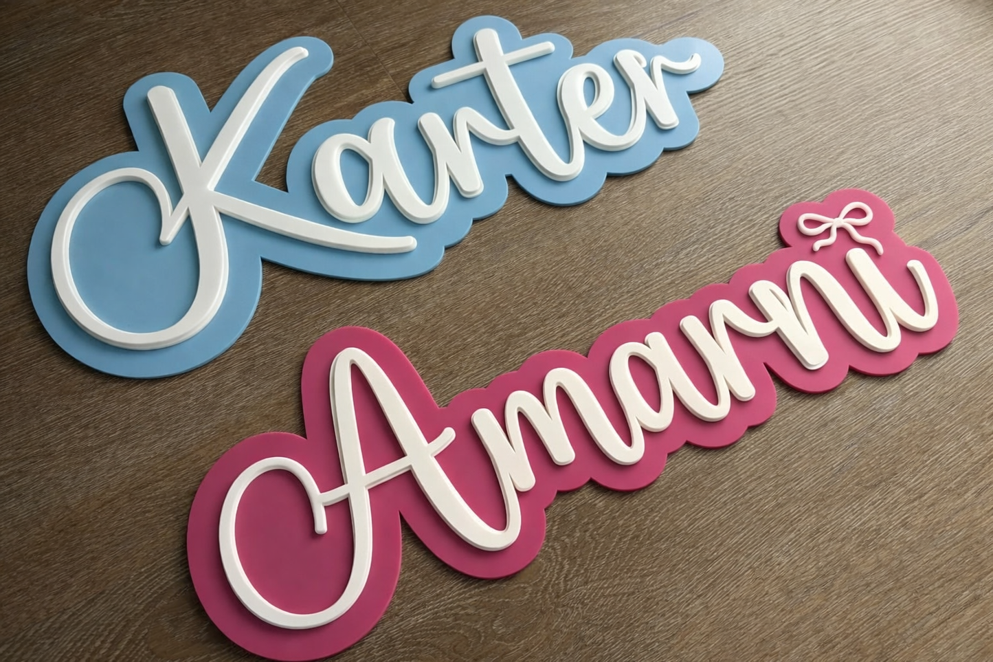 Name Plaque 2 layers