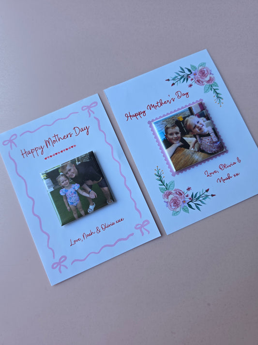 Mothers day custom gift photo display