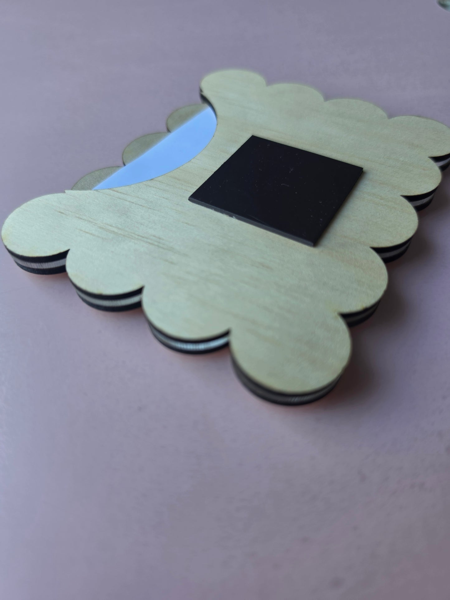 Personalised Bow Photo Frame magnet