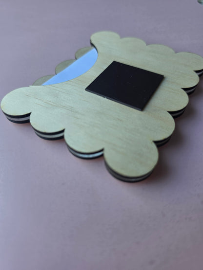 Personalised Bow Photo Frame magnet