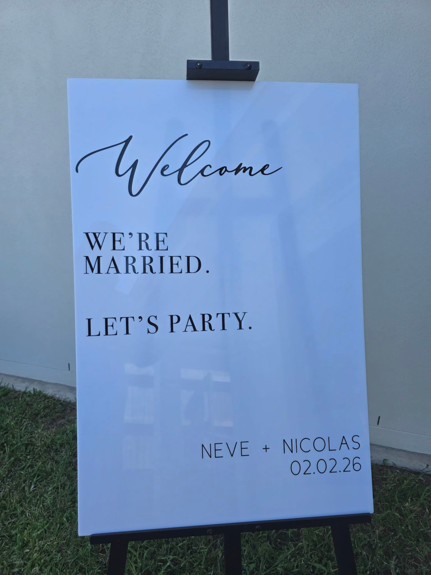 Wedding Sign Hire