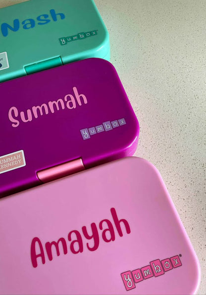 Personalised Labels
