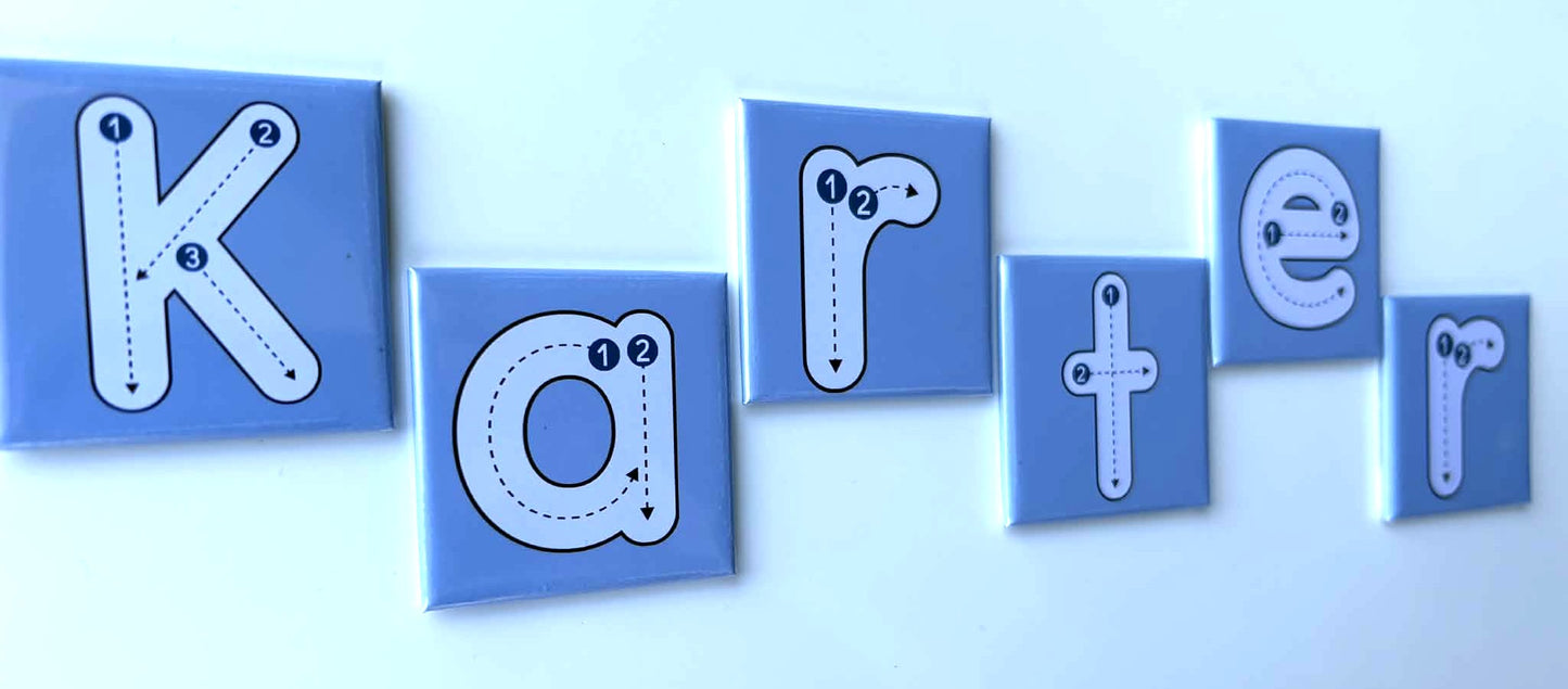 Name Tracing Magnet Set