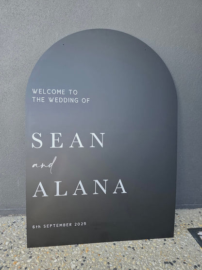 Wedding Sign Hire