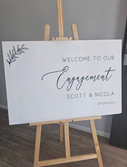 Engagement Sign Hire
