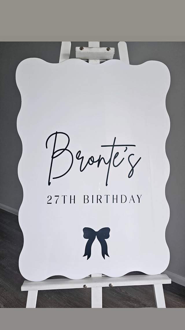 Birthday Sign Hire