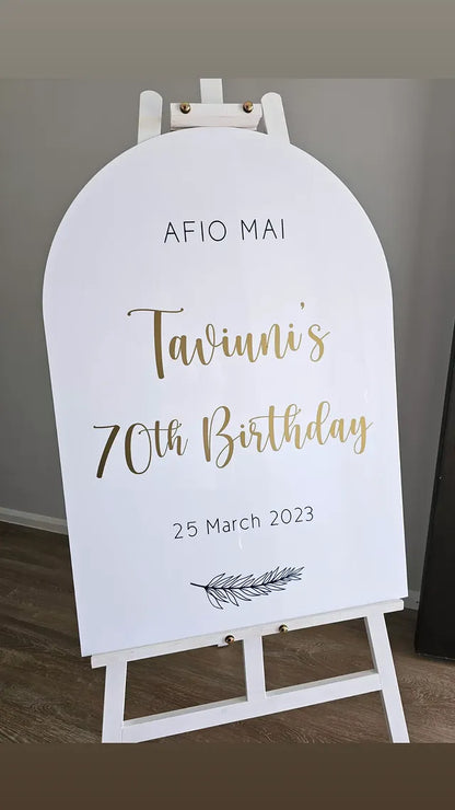 Birthday Sign Hire