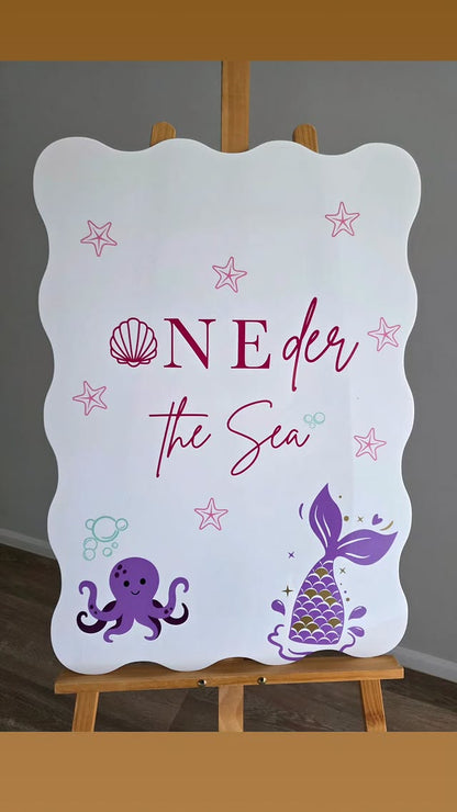 Themed signage hire