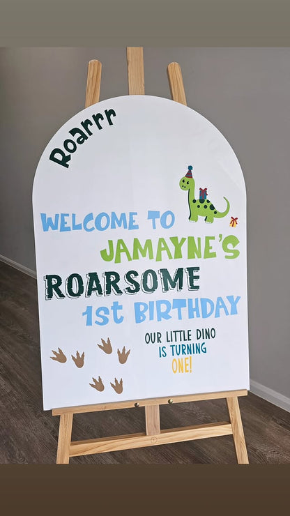 Themed signage hire
