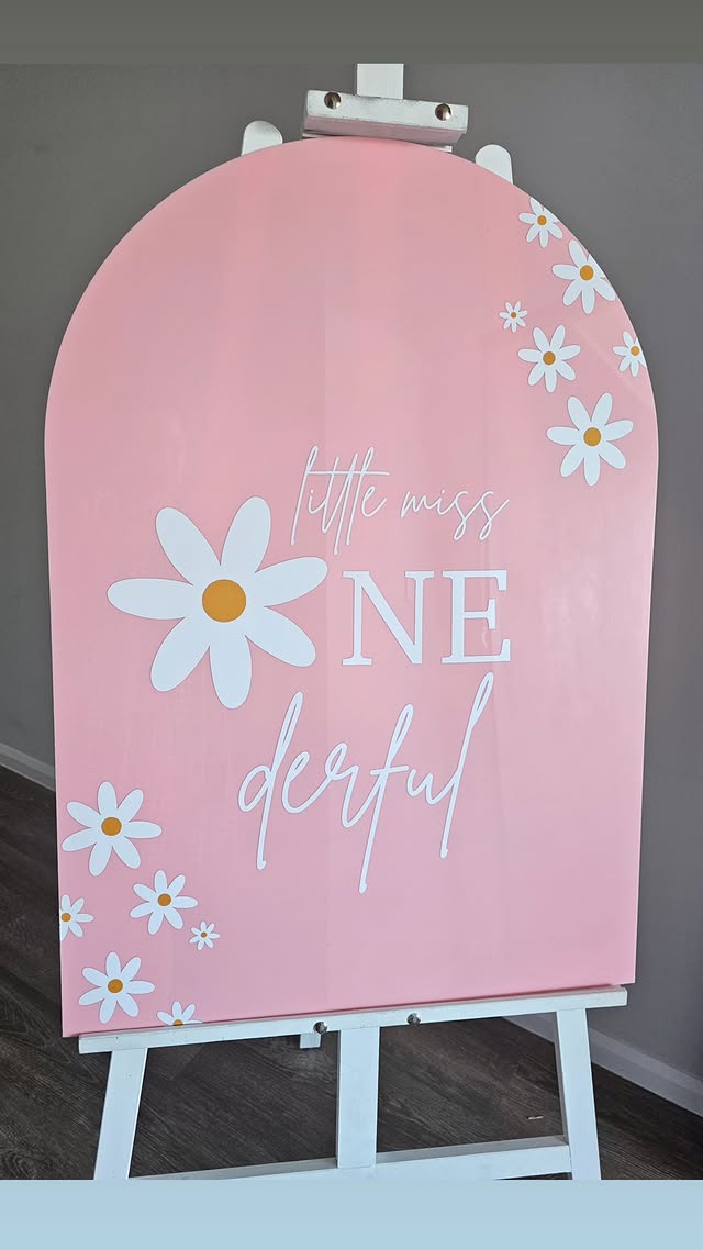 Themed signage hire