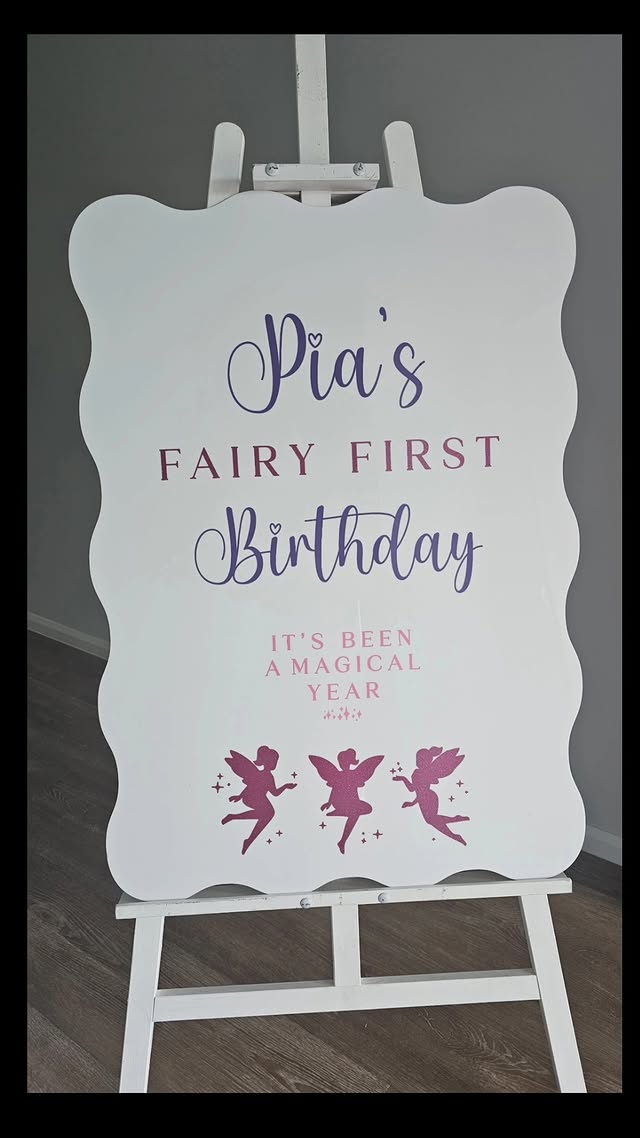 Themed signage hire