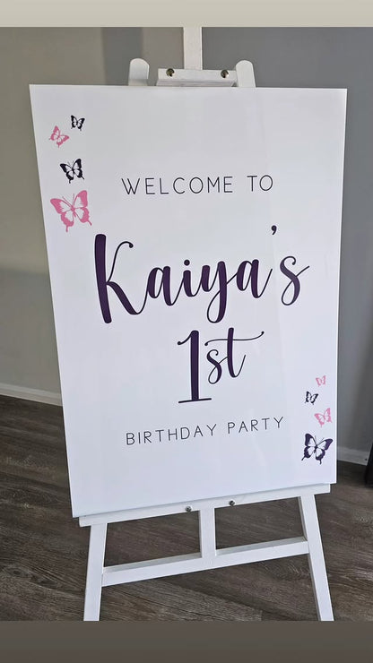 Themed signage hire
