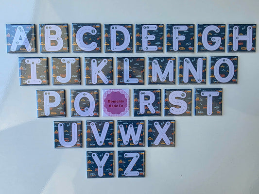 Alphabet A-Z Tracing Magnets