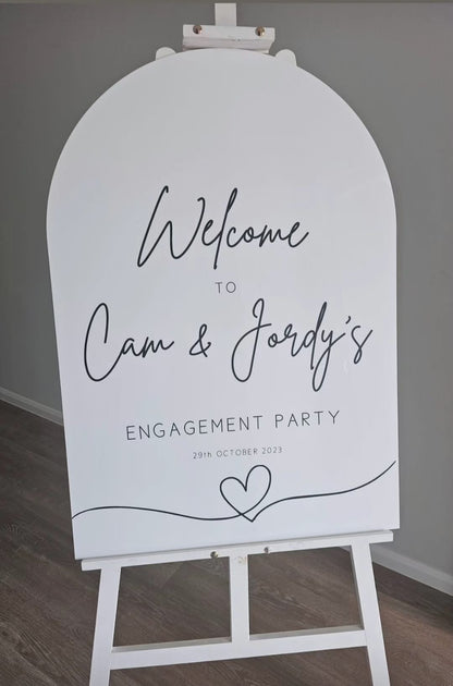 Engagement Sign Hire