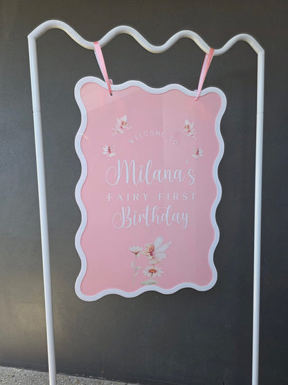 Themed signage hire