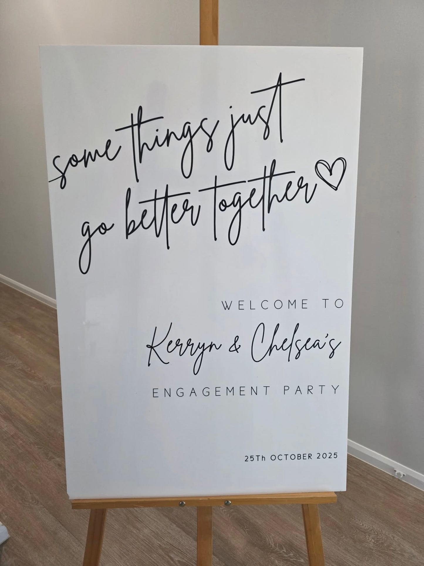 Engagement Sign Hire