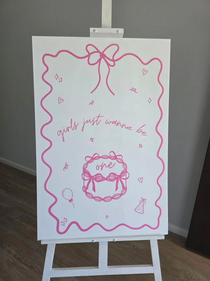 Themed signage hire