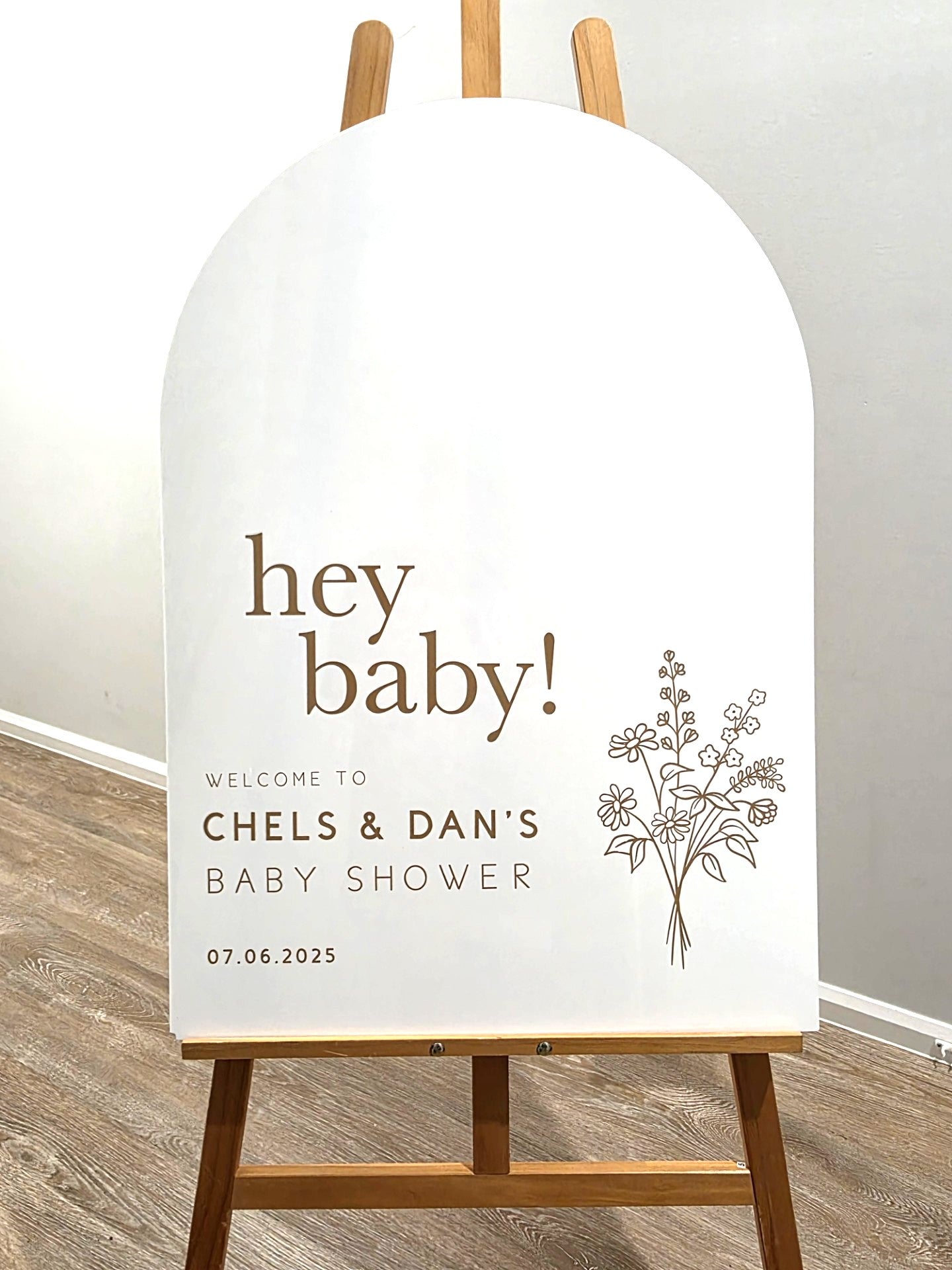 Baby Shower Sign Hire