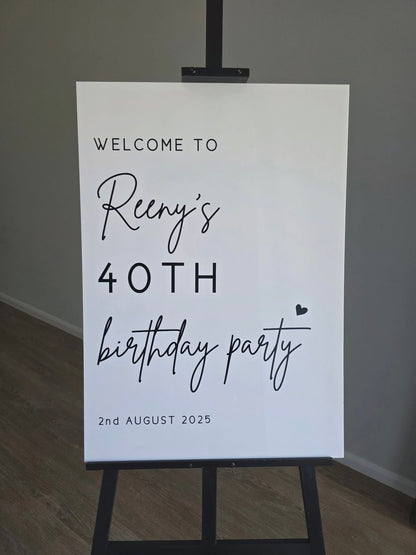 Birthday Sign Hire