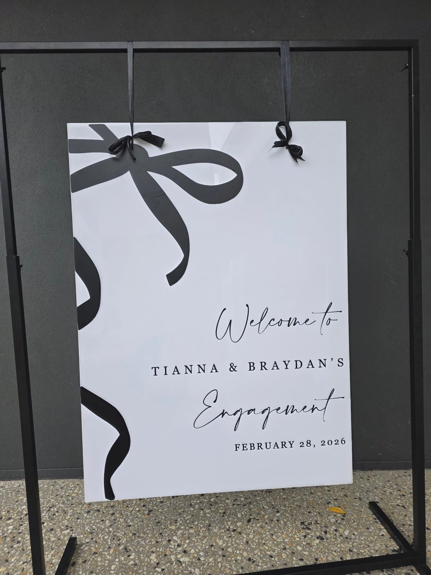 Engagement Sign Hire