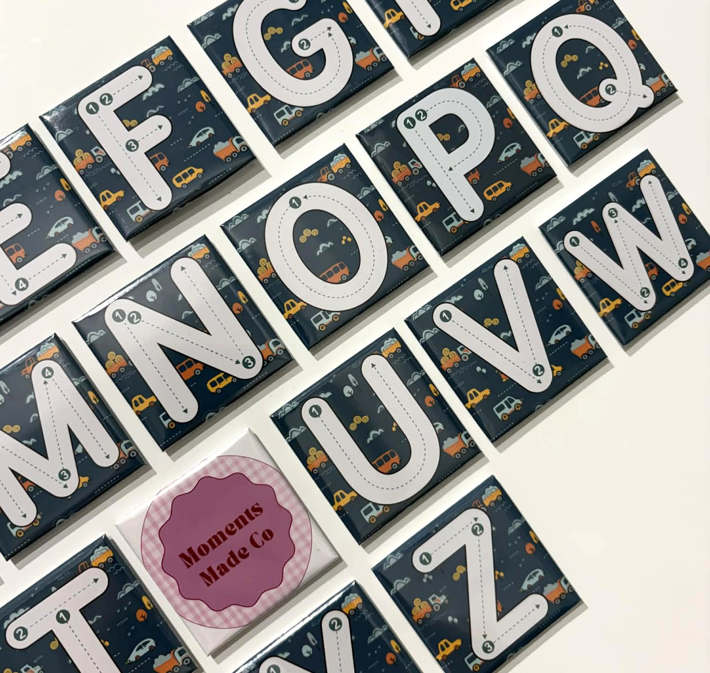 Alphabet A-Z Tracing Magnets