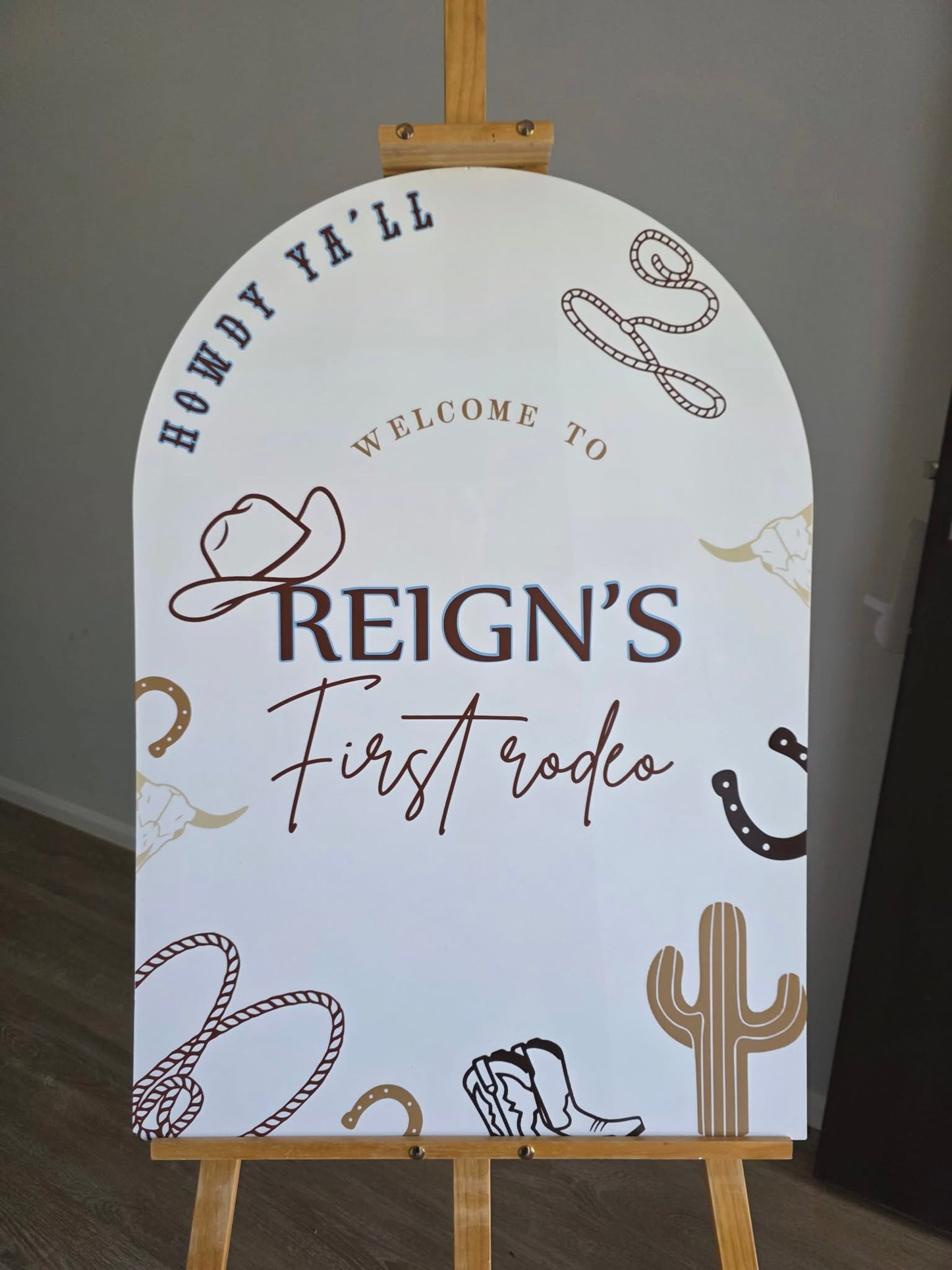 Themed signage hire
