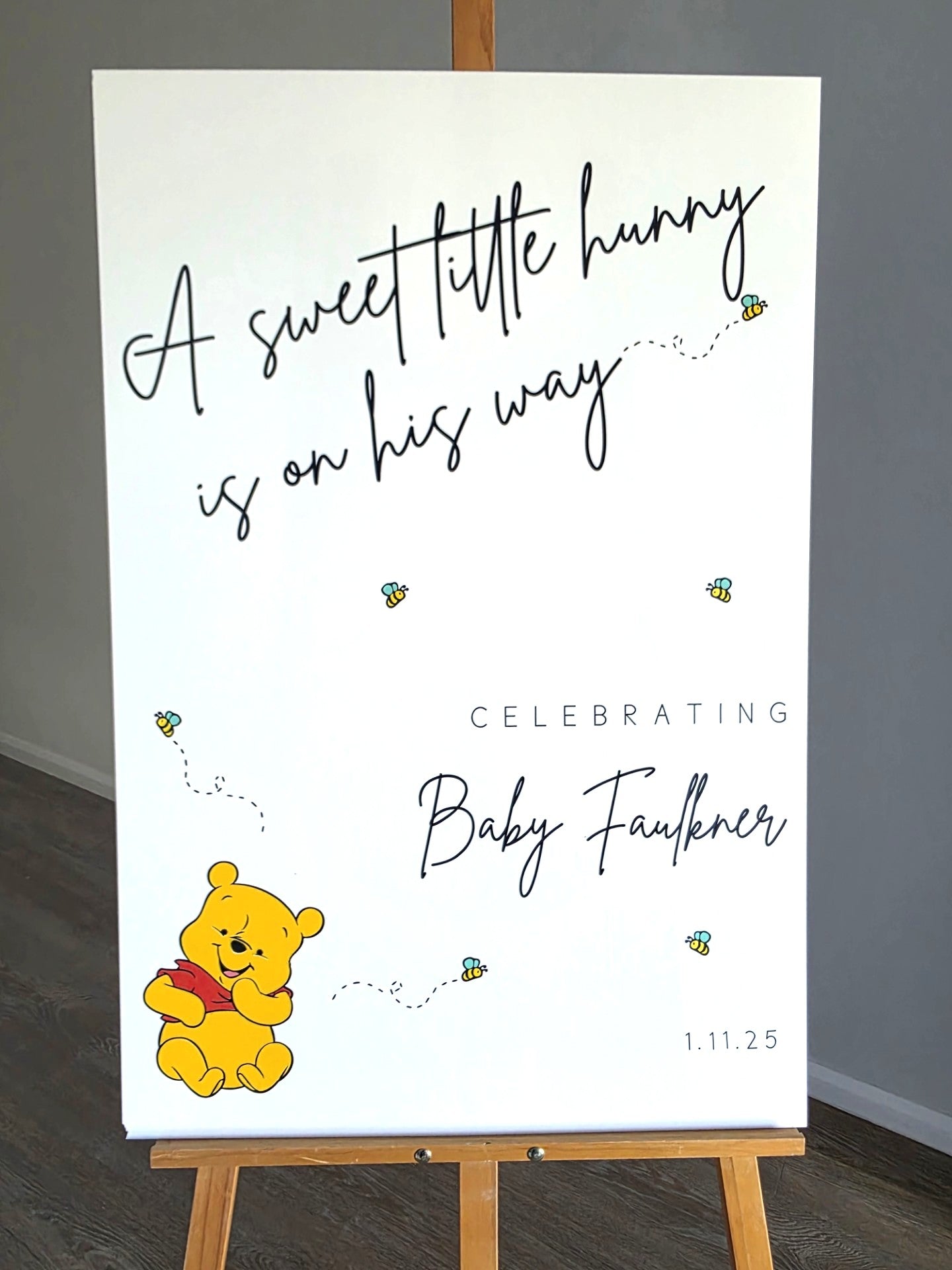 Baby Shower Sign Hire