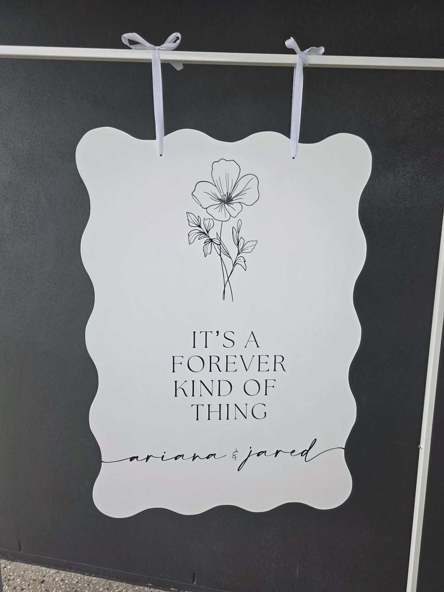 Engagement Sign Hire