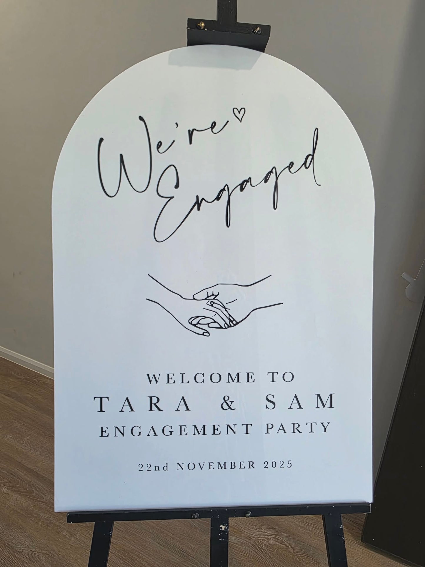 Engagement Sign Hire