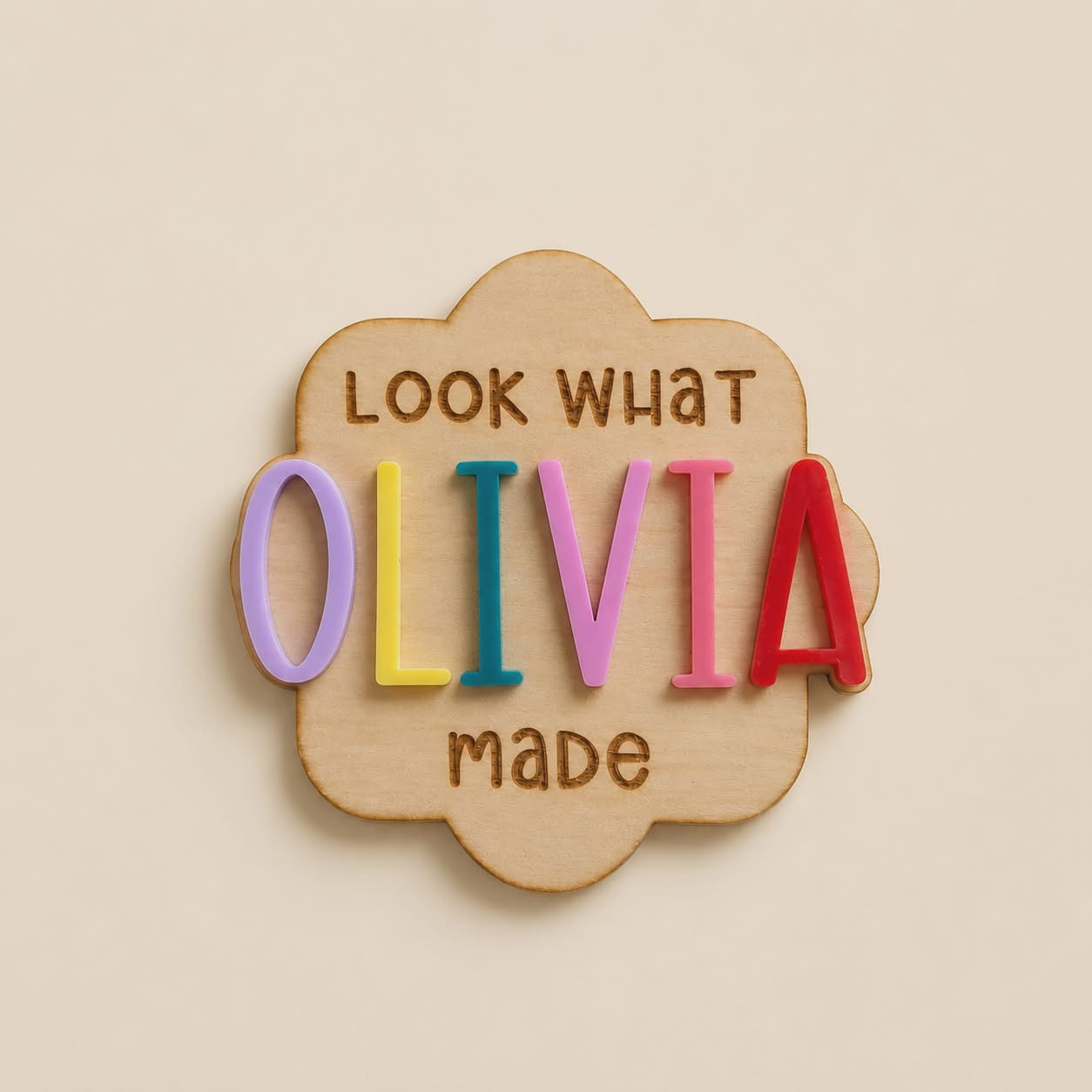 Personalised art Magnet