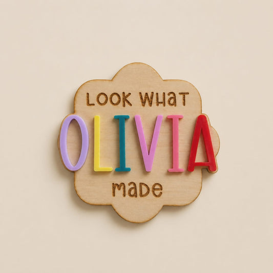 Personalised art Magnet