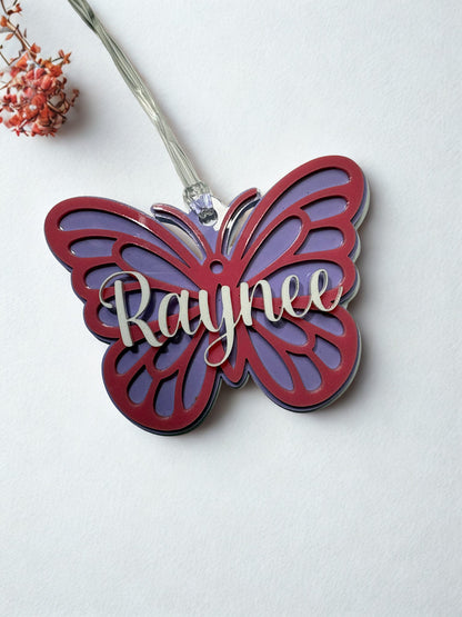 Personalised Acrylic Keyrings/Bag tags