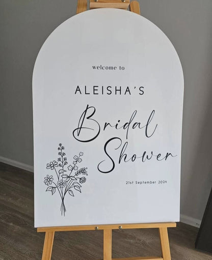 Hens/Bridal shower Event sign hire