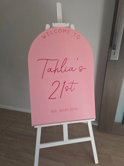 Birthday Sign Hire