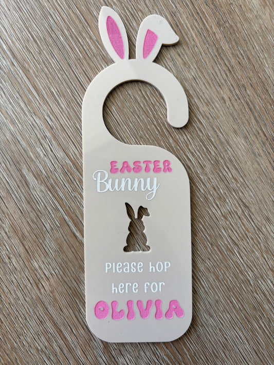 Easter Bunny Door Hanger
