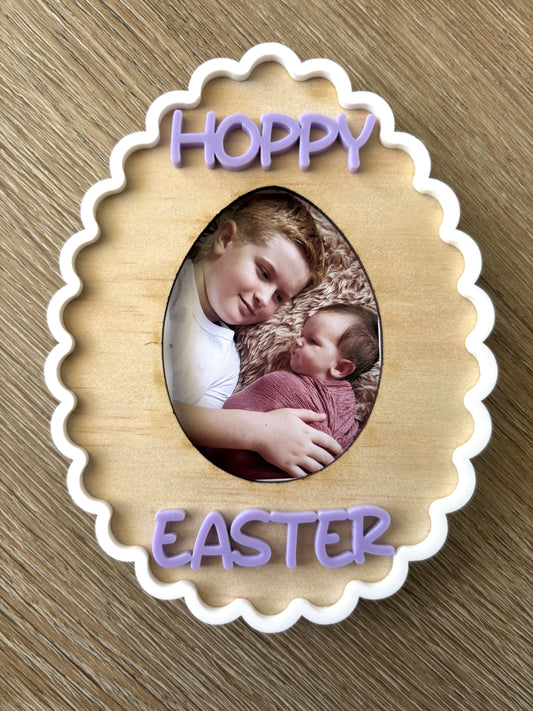 Hoppy Easter Keepsake frame