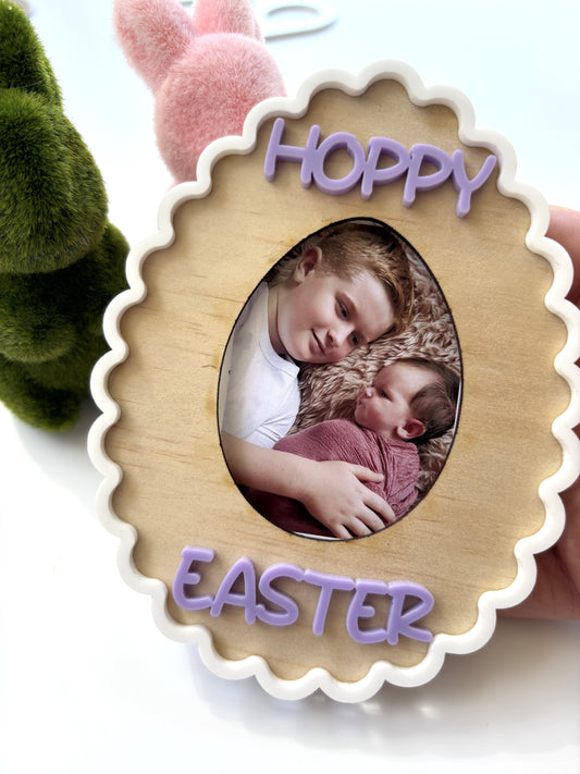Hoppy Easter Keepsake frame