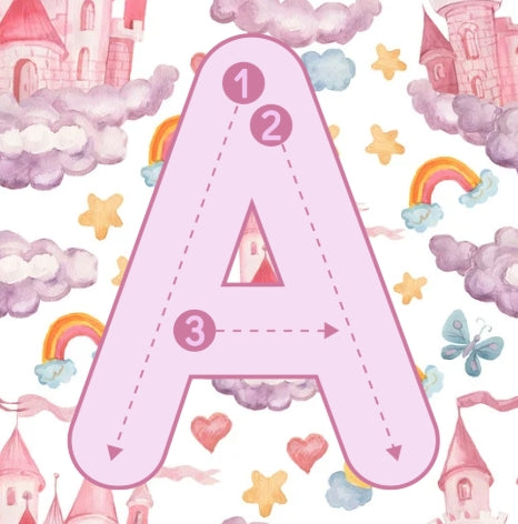 Alphabet A-Z Tracing Magnets