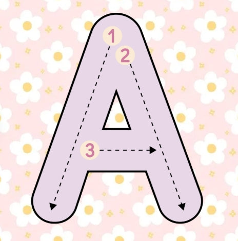 Alphabet A-Z Tracing Magnets