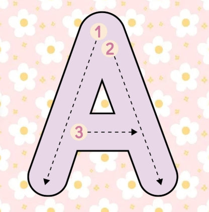 Alphabet A-Z Tracing Magnets