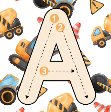 Alphabet A-Z Tracing Magnets