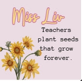 Teacher Gift Magnets 2" X 2"