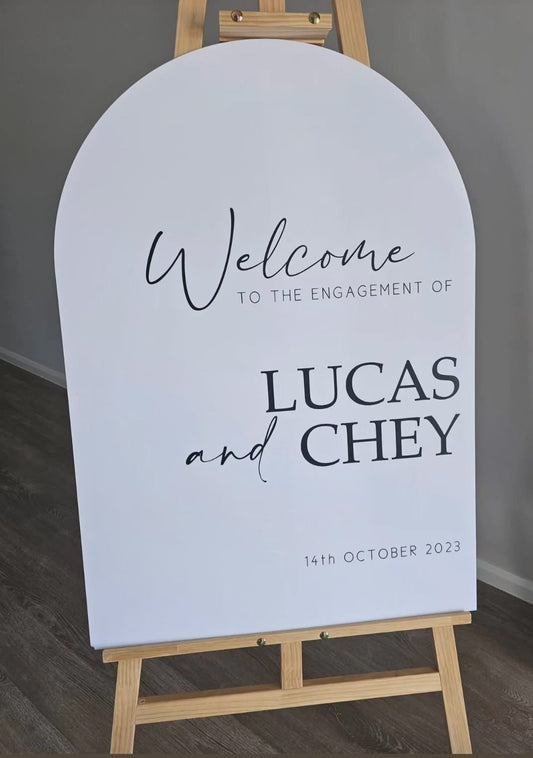 Engagement Sign Hire