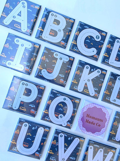Alphabet A-Z Tracing Magnets