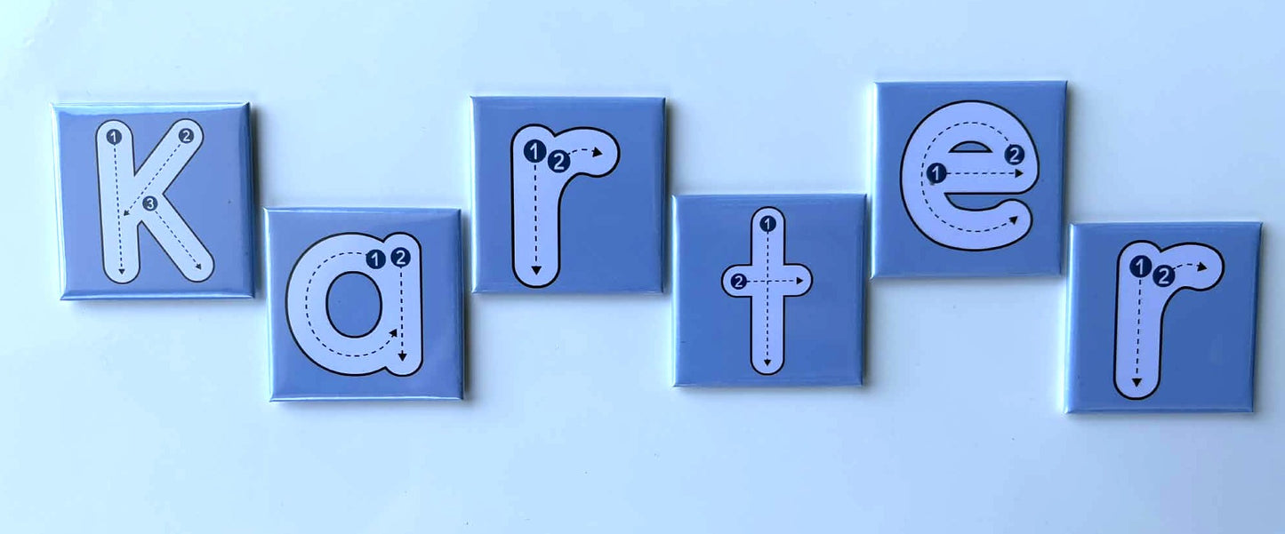 Name Tracing Magnet Set